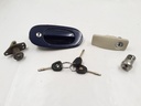 JAGUAR X300 X308 XK8 LOCK SET WITH KEY BOOT DOOR IGNITION GLOVE BOX HANDLE RHD