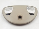 JAGUAR XK8 GLASS BREAKAGE SENSOR INTERIOR MAP LIGHT SECURITY UNIT OATMEAL