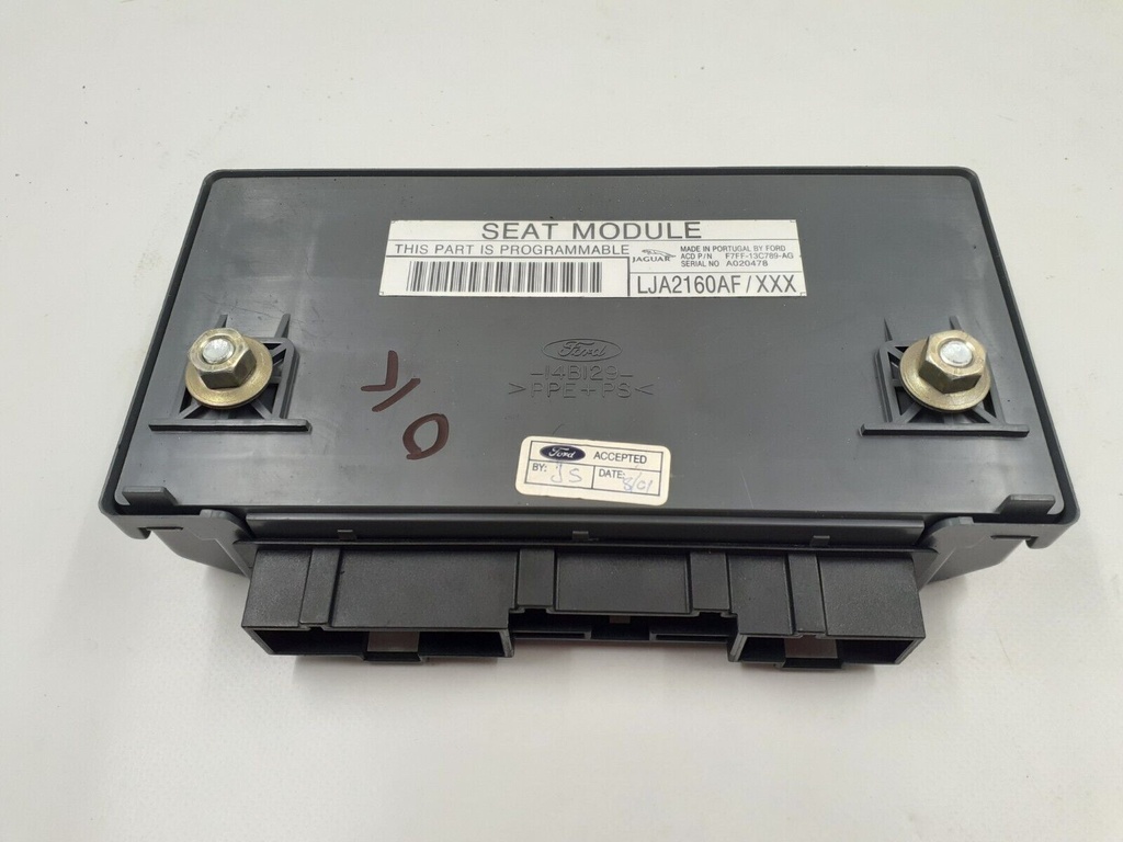 JAGUAR X100 XK8 SEAT CONTROL MODULE ECU LJA2160AF UNPROGRAMMED UNIT