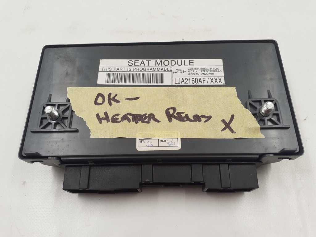 JAGUAR X100 XK8 SEAT CONTROL MODULE ECU LJA2160AF UNPROGRAMMED UNIT