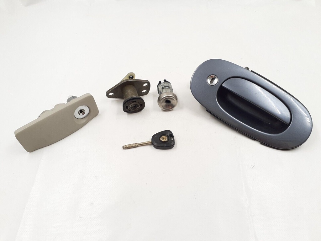 JAGUAR X300 X308 XK8 LOCK SET WITH KEY BOOT DOOR IGNITION GLOVE BOX HANDLE RHD