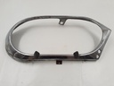 JAGUAR XJS RIGHT SIDE DRIVER HEADLIGHT CHROME SURROUND BEZEL ASSEMBLY WASHERS