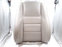 JAGUAR XJ6 X300 UPPER BACK SEAT COVER OATMEAL AGD LEATHER FOAM LEFT RIGHT REPAIR