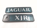 JAGUAR X300 GREEN XJR BADGE TRIM EMBLEM JAG REAR END MODEL REPLACEMENT PAIR