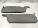 JAGUAR XJS HE PRE FACELIFT GREY LDY PAIR OF SUNVISORS VINYL PVC HEADLINING TRIM