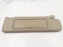 JAGUAR XJ6 XJ12 XJ40 DOESKIN DRIVERS RIGHT SUNVISOR WITH MIRROR NON ILLUMINUM