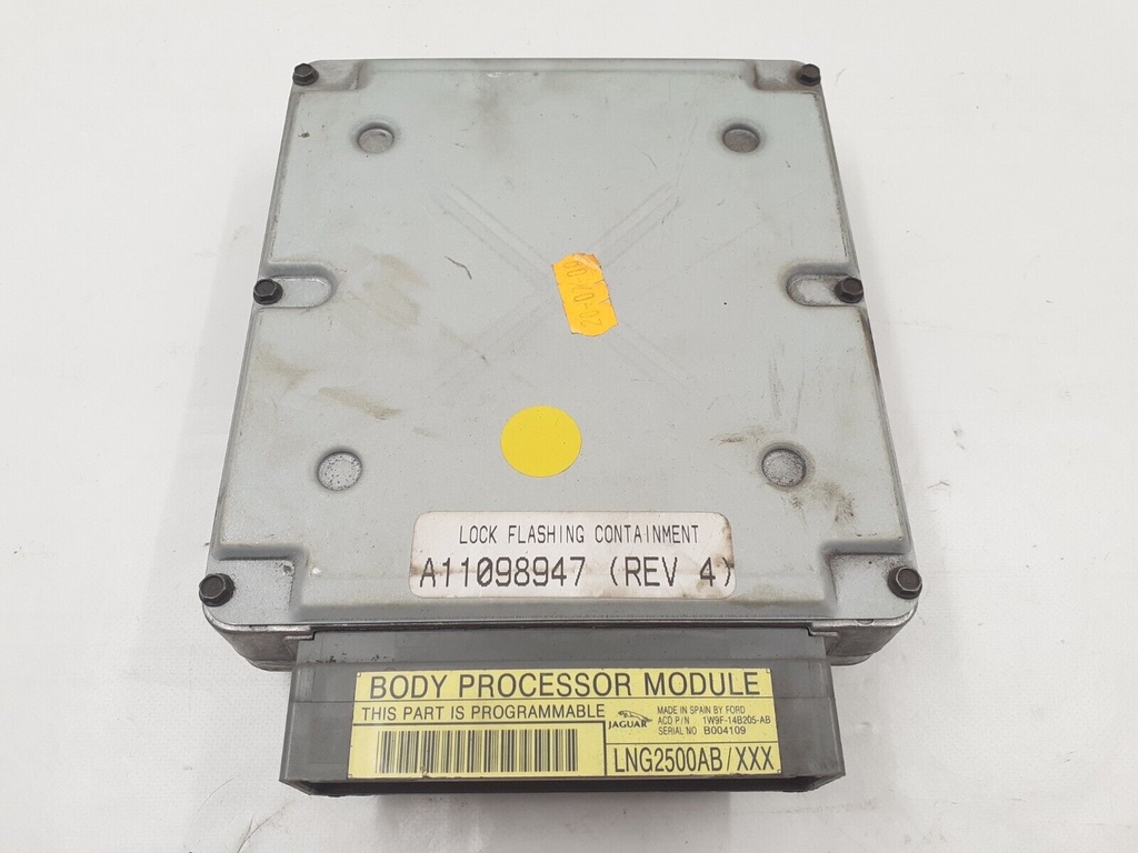 JAGUAR XJ8 X308 BODY PROCESSOR MODULE UNIT INFORMATION SYSTEMS CONTROL LNG2500AB