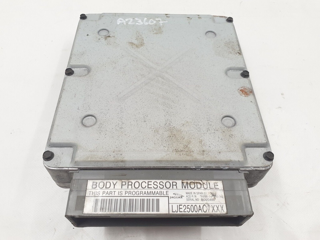 JAGUAR XK8 X100 BODY PROCESSOR MODULE UNIT INFORMATION SYSTEMS CONTROL LJE2500AC