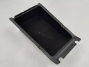 JAGUAR XJS HE ARM REST BOX VANITY TRAY CENTRE CONSOLE LID BLACK PLASTIC CARPET