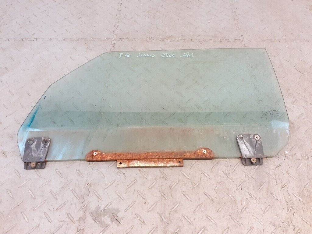 JAGUAR XJS HE CONVERTIBLE DOOR WINDOW LEFT HAND SIDE NEARSIDE GLASS CLOSURE