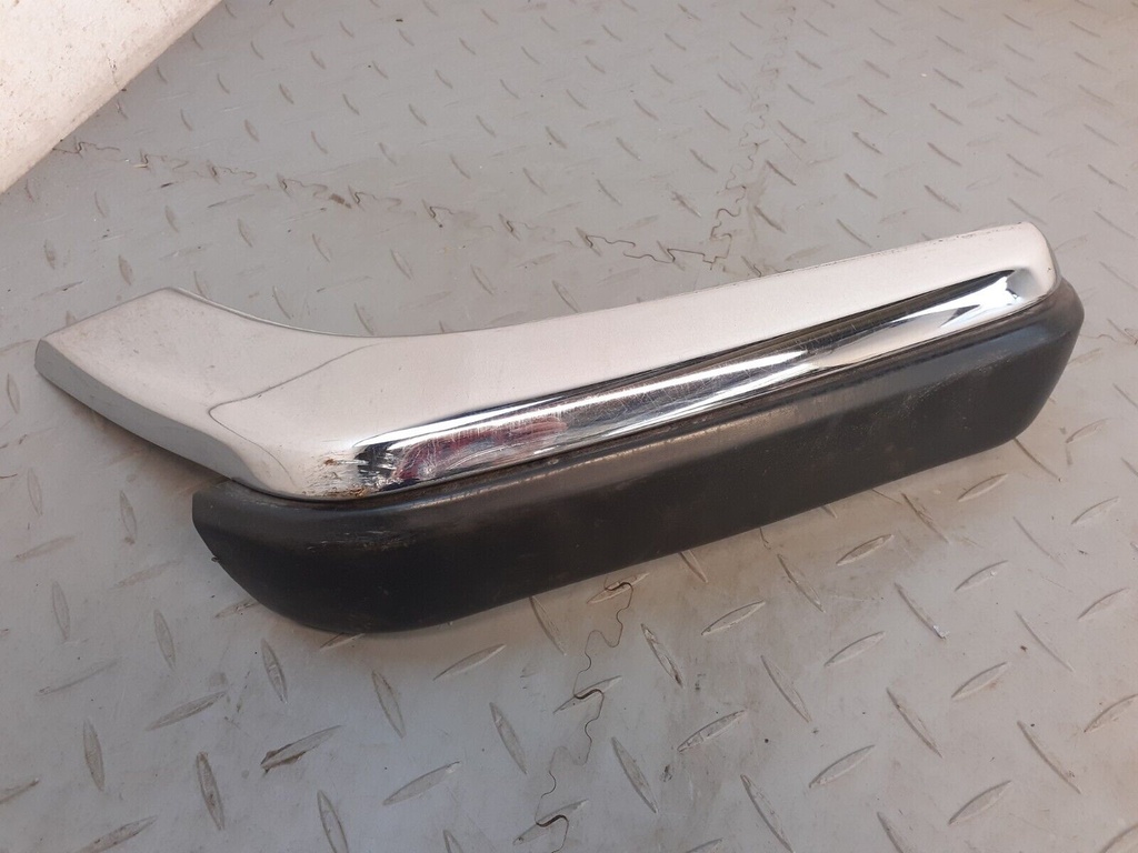 JAGUAR XJS FRONT N/S LEFT PASSENGER BUMPER CHROME BLADE CORNER LOW CONDITION