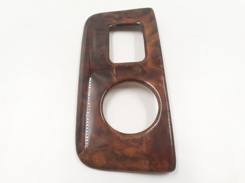 JAGUAR X308 X300 REAR VENT VENEER PANEL WOOD WALNUT DARK TRIM (FOR CIGARETTE LIGHTER)