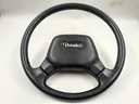 JAGUAR DAIMLER XJ40 XJ6 STEERING WHEEL LEATHER STITCHED HORN PUSH INTERIOR