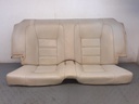 JAGUAR XJS FACELIFT CONVERTIBLE MAGNOLIA LEATHER INTERIOR REAR BENCH SEAT KIT