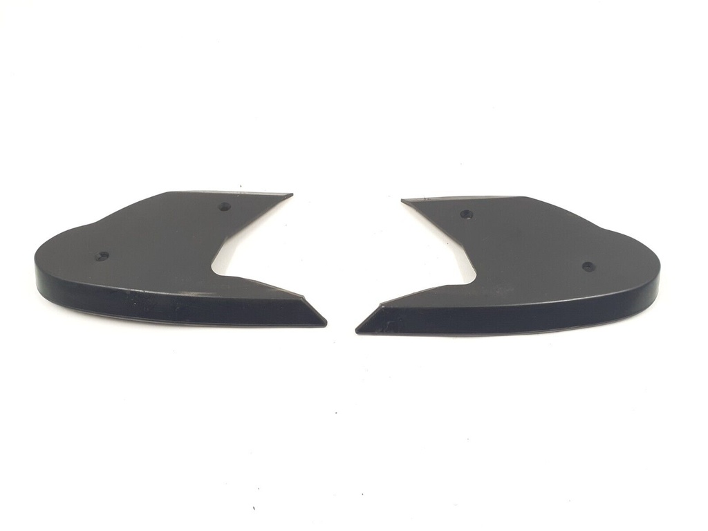 JAGUAR XJ12 XJ6 S3 DASHBOARD TRIMS END OF DASH BLACK FINISHER CAPS PANELS