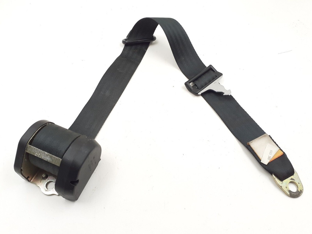 JAGUAR SERIES 3 BLACK FRONT LEFT NEARSIDE SEATBELT BELT RESTRAINTS PASSENEGER