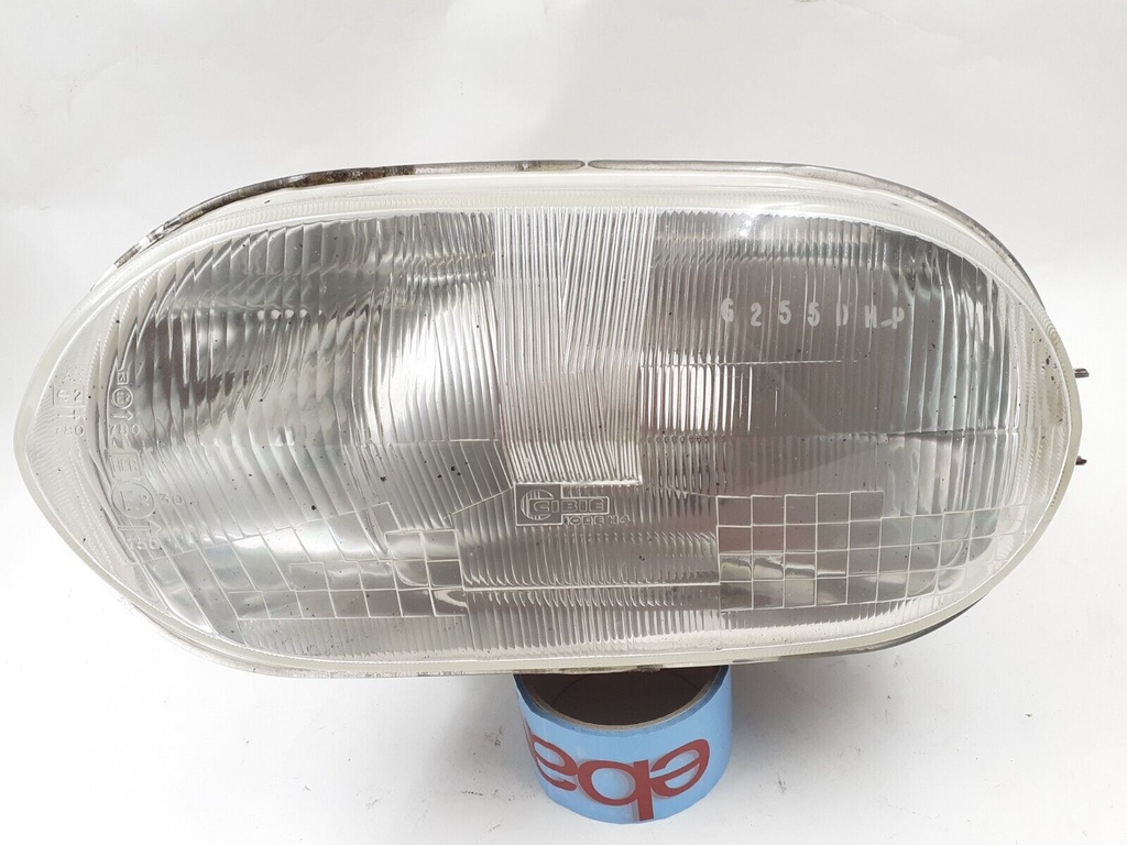 JAGUAR HE XJS PRE FACELIFT LEFT SIDE PASSENGER HEADLIGHT LENS GLASS COVER RHD