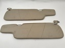 JAGUAR XJ6 XJ12 SERIES 3 DOESKIN AEE PAIR OF SUNVISORS WITHOUT MIRROR LEATHER