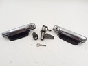 JAGUAR XJS XJR PRE FACELIFT HANDLE LOCK SET WITH KEY BOOT DOORS GLOVE BOX