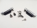 JAGUAR XJS XJR PRE FACELIFT HANDLE LOCK SET WITH KEY BOOT FUEL DOORS GLOVE BOX