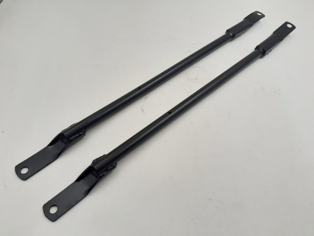 JAGUAR XJS METAL UNDER BONNET BRACES SUPPORT ARMS RODS STRUTS INNER WING TIE BAR