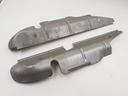 JAGUAR XJS XJ12 V12 HE EXHAUST MANIFOLD HEAT SHIELD ENGINE BAY C39686 C39687 5.3