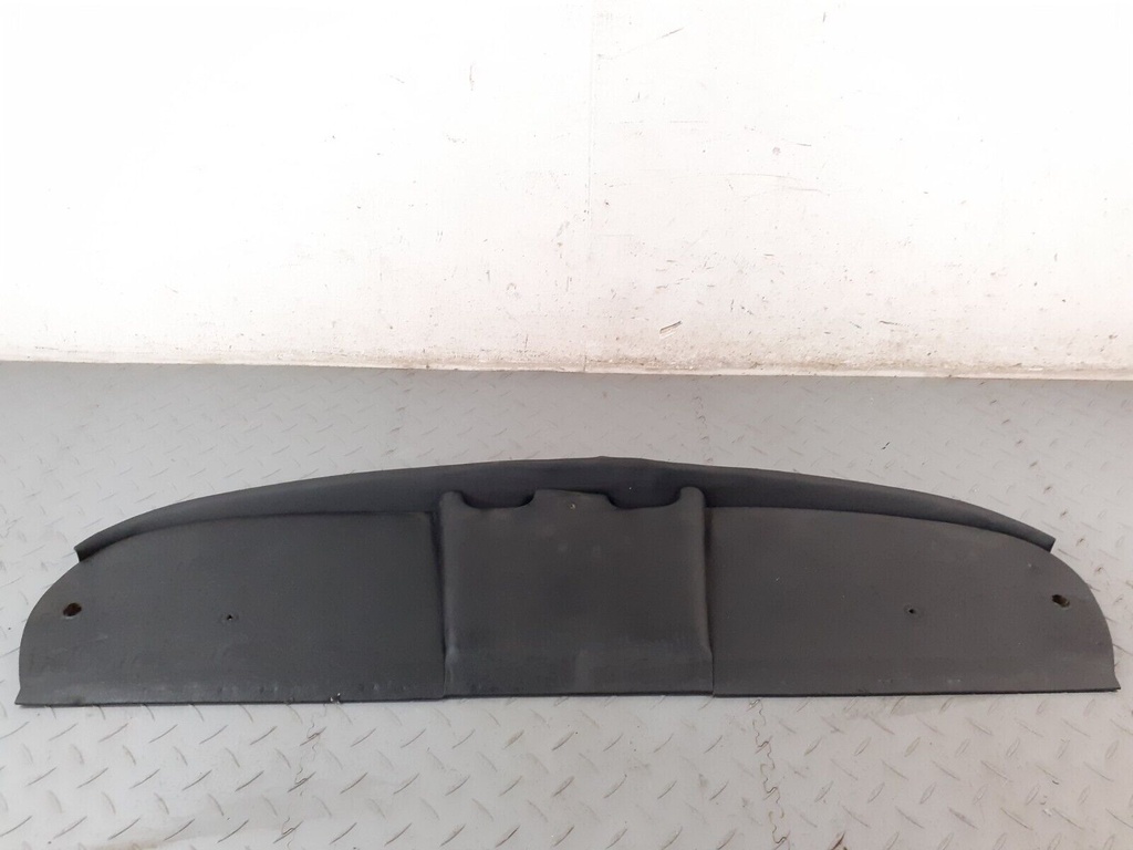 JAGUAR DAIMLER XJ6 XJ12 SERIES 3 REAR PARCEL SHELF BLACK LEATHER SKIRT FINISHER