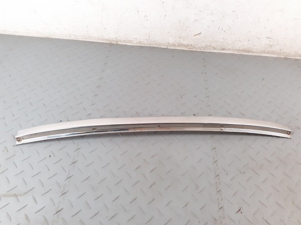 JAGUAR XJS CONVERTIBLE UPPER CHROME WINDSCREEN STAINLESS STEEL TRIM BEC23222