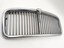 JAGUAR DAIMLER XJ6 XJ12 SERIES 3 BONNET HOOD CHROME GRILLE FRONT PANEL BADGE