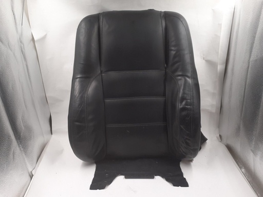 [-4820 LG] JAGUAR XJ6 X300 UPPER BACK SEAT COVER CHARCOAL BLACK LEATHER FOAM LEFT RIGHT