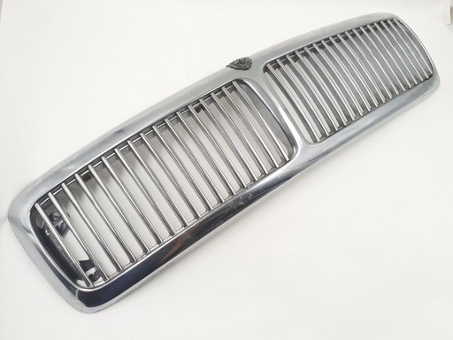 [HNA5504BC-4667 UP1] JAGUAR XJ6 X300 BONNET CHROME RADIATOR GRILL FRONT PANEL FLUTED METAL SURROUND