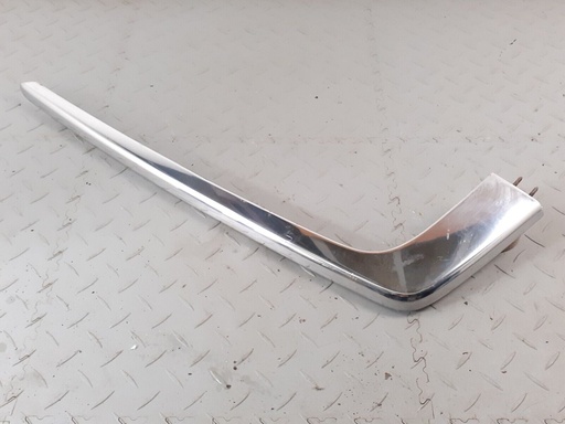 [HHC6641AA-HT 4361] JAGUAR 1994-1996 XJS BACK BUMPER LEFT LH REAR CORNER CHROME BLADE SECTION TRIM