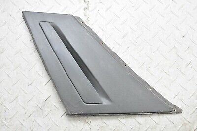 [-TC 3770] 1979-1991 Jaguar XJS REAR QUARTER WINDOW VENT PANEL TRIM BLACK LEFT LH PASSENGER