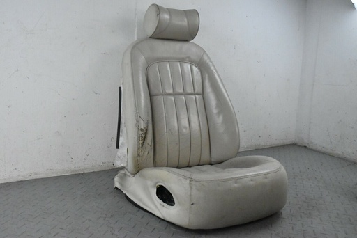 [-LG3509] JAGUAR X308 XJ8 XJR RH RIGHT O/S AGD SPORTS SEAT INTERIOR OATMEAL LEATHER FRAME