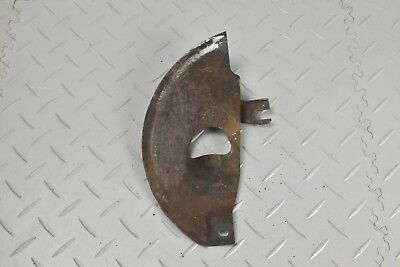 [CCC3629-4 PR2255] JAGUAR XJ6 XJ12 XJS LEFT LH N/S FRONT BRAKE DISC DUST SHIELD CCC3629 METAL BACK