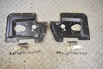 [BD46406-2 PR1428] JAGUAR XJS XJSC DOOR REGULATOR MOUNTING PLATES BRACKET FRONT LEFT RIGHT BD46406