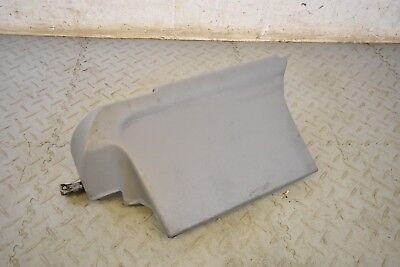 [-4 PR1648] JAGUAR XJS LHD LEFT GREY UNDER DASH LEATHER FINISHING COVER POP UNDER SCUTTLE