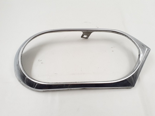 [DAC7032-7925 H2] HEADLIGHT CHROME SURROUND JAGUAR XJS HE & FACELIFT FRONT RIGHT BEZEL TRIM USED