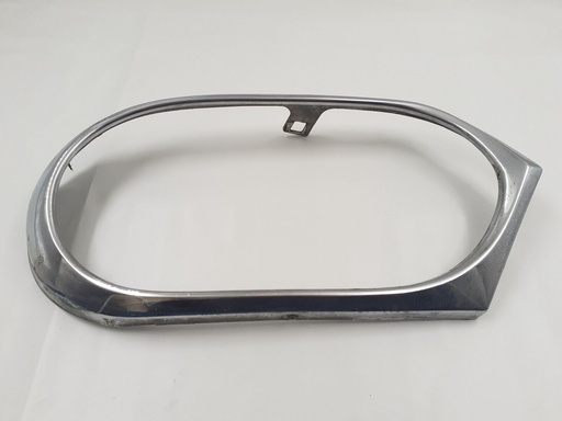 [DAC7032-7926 H2] HEADLIGHT CHROME SURROUND JAGUAR XJS HE & FACELIFT FRONT RIGHT BEZEL TRIM USED