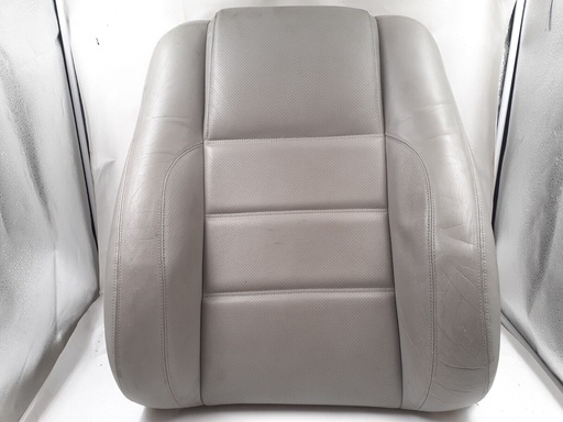 [GNA302BC-7967 J7] JAGUAR XJ6 X300 UPPER BACK SEAT COVER NIMBUS GREY LFJ LEATHER FOAM LEFT RIGHT