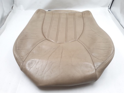 [-7970 H5] JAGUAR 1996-1999 XK8 XKR X100 LEFT CASHMERE SDZ LEATHER FRONT SEAT BOTTOM COVER