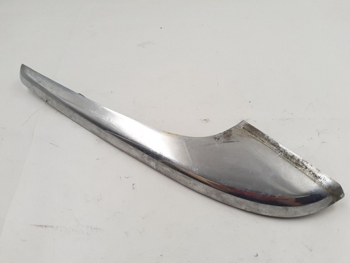 [BEC24862-8043 H1] FRONT RIGHT CORNER CHROME JAGUAR XJ40 XJ BUMPER FINISHER DRIVERS SIDE RH BLADE