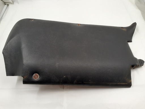 [-8145 J9] UNDER DASH PANEL JAGUAR XJS PRE HE BLACK LEATHER COVERS TRIM PANEL KNEE GUARD