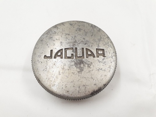 [-8164 HHB6] JAGUAR FUEL FILLER TANK GAS CAP NON-LOCKING COVER PETROL METAL VINATGE MODEL