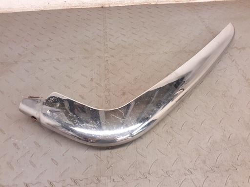 [-8199 J9] JAGUAR SERIES 2 XJ12 XJC BACK BUMPER RIGHT RH REAR CORNER CHROME BLADE SECTION