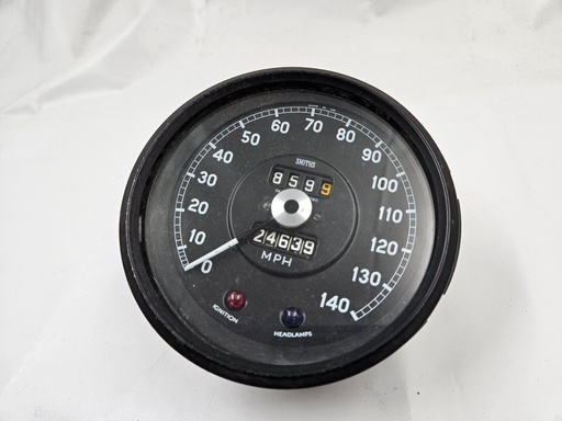 [-8491 UP3] DASH CLUSTER SPEEDO JAGUAR EARLY SPEEDOMETER MECHANICAL CONTROLS GAUGE DIAL