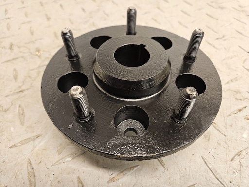 [-8477 JF] JENSEN 4HA SALISBURY REAR WHEEL DRIVE HUB FLANGE LIVE AXLE INTERCEPTOR CV8 FF