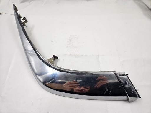 [BEC26638-8551 H9] FRONT BUMPER CORNER CHROME JAGUAR XJS FACELIFT RIGHTHAND SIDE BLADE FINISHER