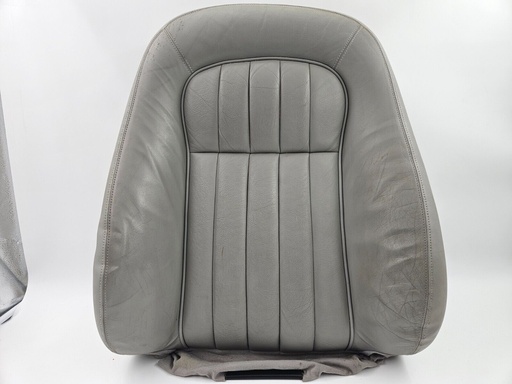 [GNA4300BC-8662 LG] JAGUAR XJ6 X300 UPPER BACK SEAT COVER NIMBUS GREY LFJ LEATHER FOAM LEFT RIGHT