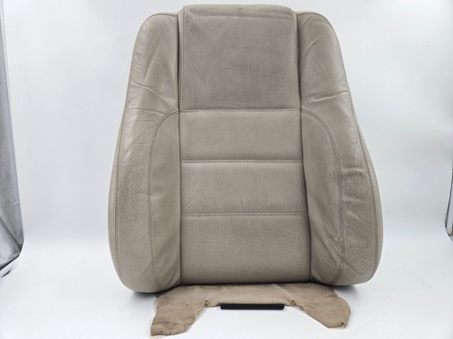 [GNA4314DBAGD-8663 LG] UPPER BACK SEAT COVER JAGUAR XJ6 X300 OATMEAL AGD LEATHER FOAM LEFT RIGHT REPAIR